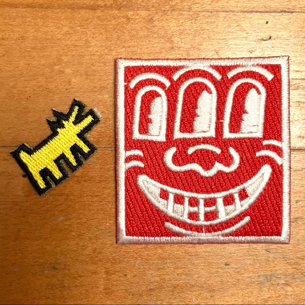 KEITH HARING Iron On Patch Set